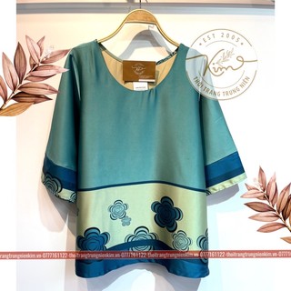Áo lụa trung niên sang trọng bigsize