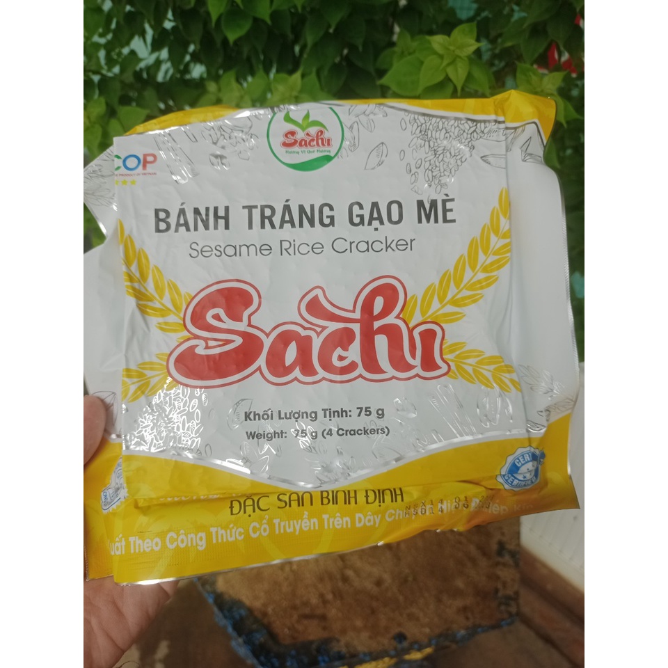 Bánh Tráng Sachi Gạo Mè Bình Định