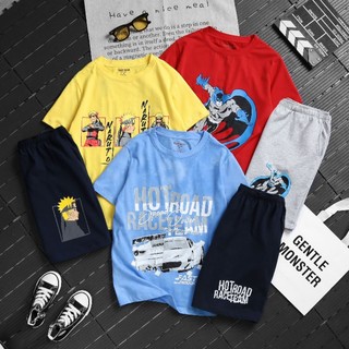 Bộ bé trai cotton đại cồ 5-18y