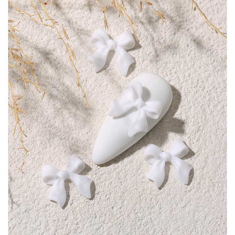 Charm nơ, charm nail đính móng charm nơ mix màu