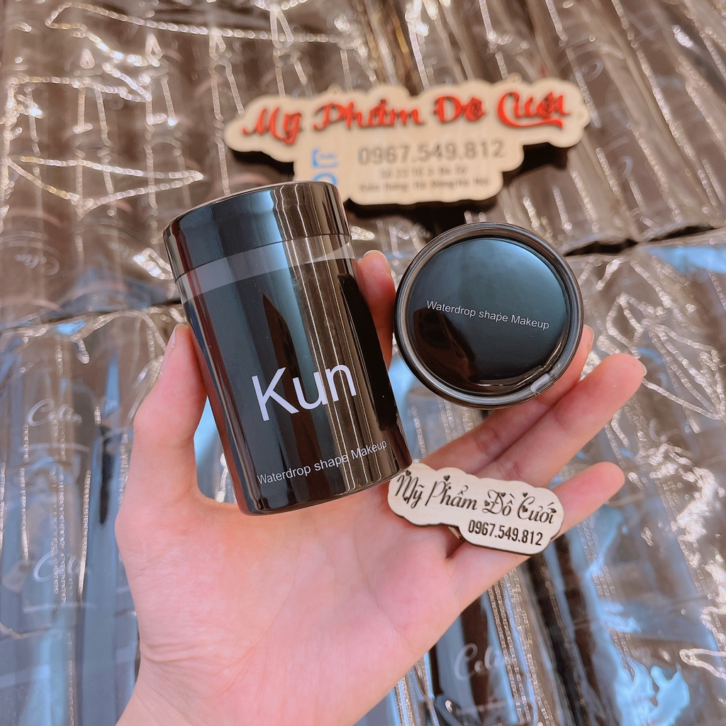 Bông Mút Kun Tán Kem Nền Set 3 Mút Đủ Màu