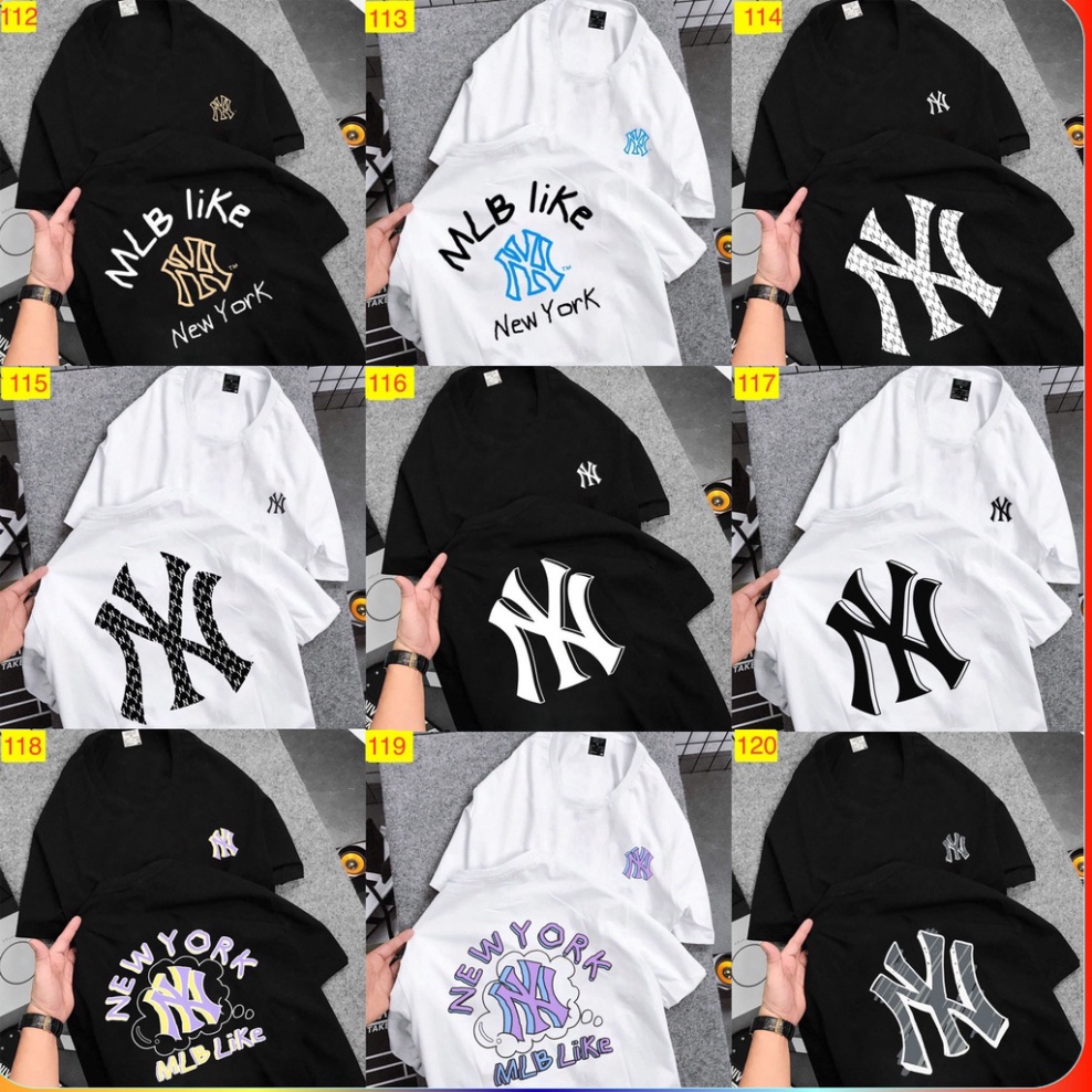 Áo Thun giới tính NY MLB Form Rộng Full áo cộc giới tính ADLV unisex Newyork giới tính from rộng Bilux Official