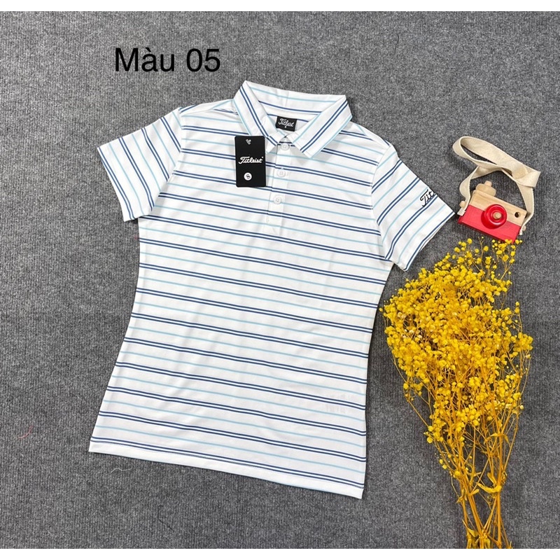 Áo có cổ nữ golf, tennis, đi chơ đi làm đều đẹp sale 100k ạ