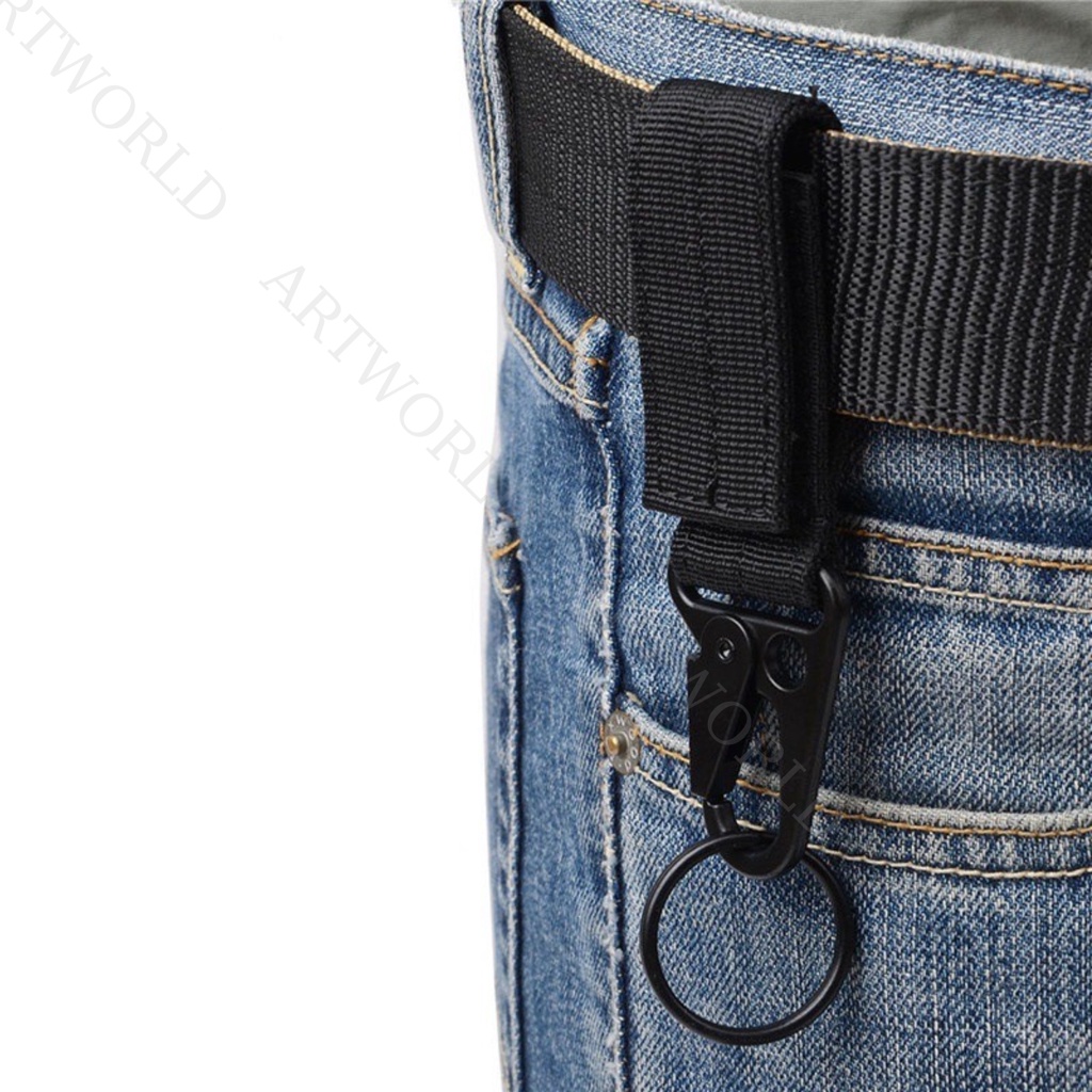 Móc chìa khóa, móc phụ kiện cao cấp vải cao cấp siêu dày dặn bền bỉ đa năng PK01