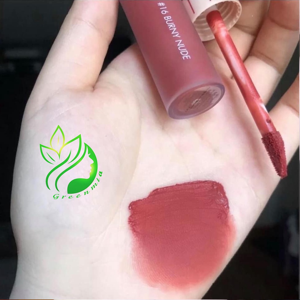Son Romand Kem Lì Zero Velvet Tint Màu 16 Burny Nude Hồng Đất lạnh Cổ Điển 5ML  ️