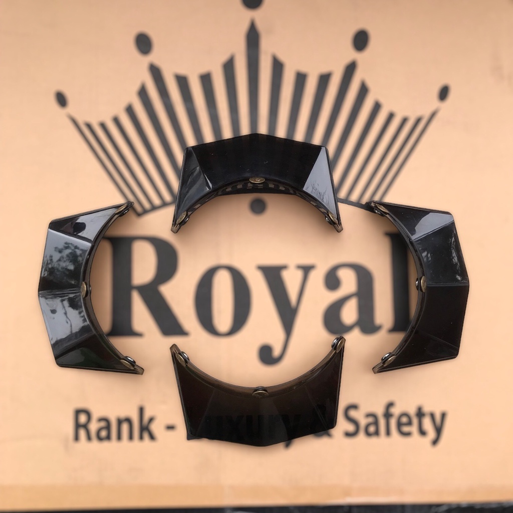 Lưỡi trai Royal gắn nón bảo hiểm classic 3/4 và fullface