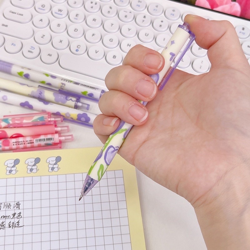 Set 4 bút bi Moka cute