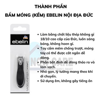 [Nội Địa Đức] Bấm móng tay Ebelin nội địa Đức