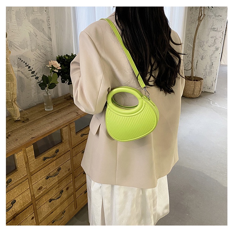 Mischa Túi Xách Da PU Màu Trơn Phong Cách Phương Tây Thời Trang Cho Nữ