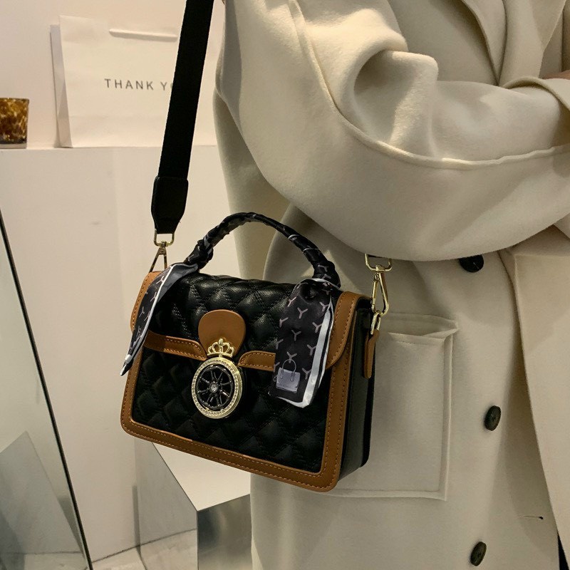 TÚI XÁCH NỮ  - TÚI ĐEO CHÉO HÌNH VƯƠNG MIỆN MẪU MỚI NHẤT NHIỀU NGĂN GIÁ RẺ