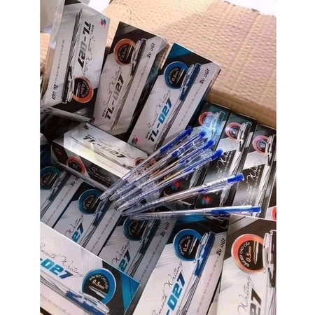Hộp 20 bút bi thiên Long 027 nét nhỏ