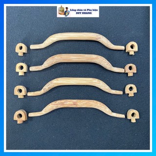 Tay nắm đáy lồng chim chất liệu tre/tre già siêu đẹp, dài 18cm - phụ kiện lồng chim DUY KHANG