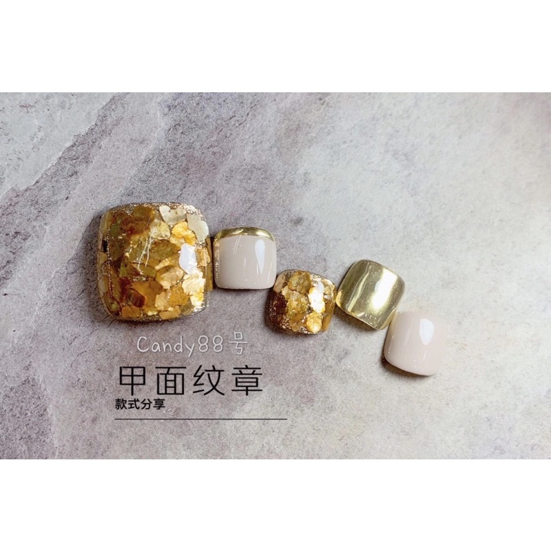 Set Khảm trai nail trang trí móng 6 màu, nhũ vảy xà cừ, vảy cá