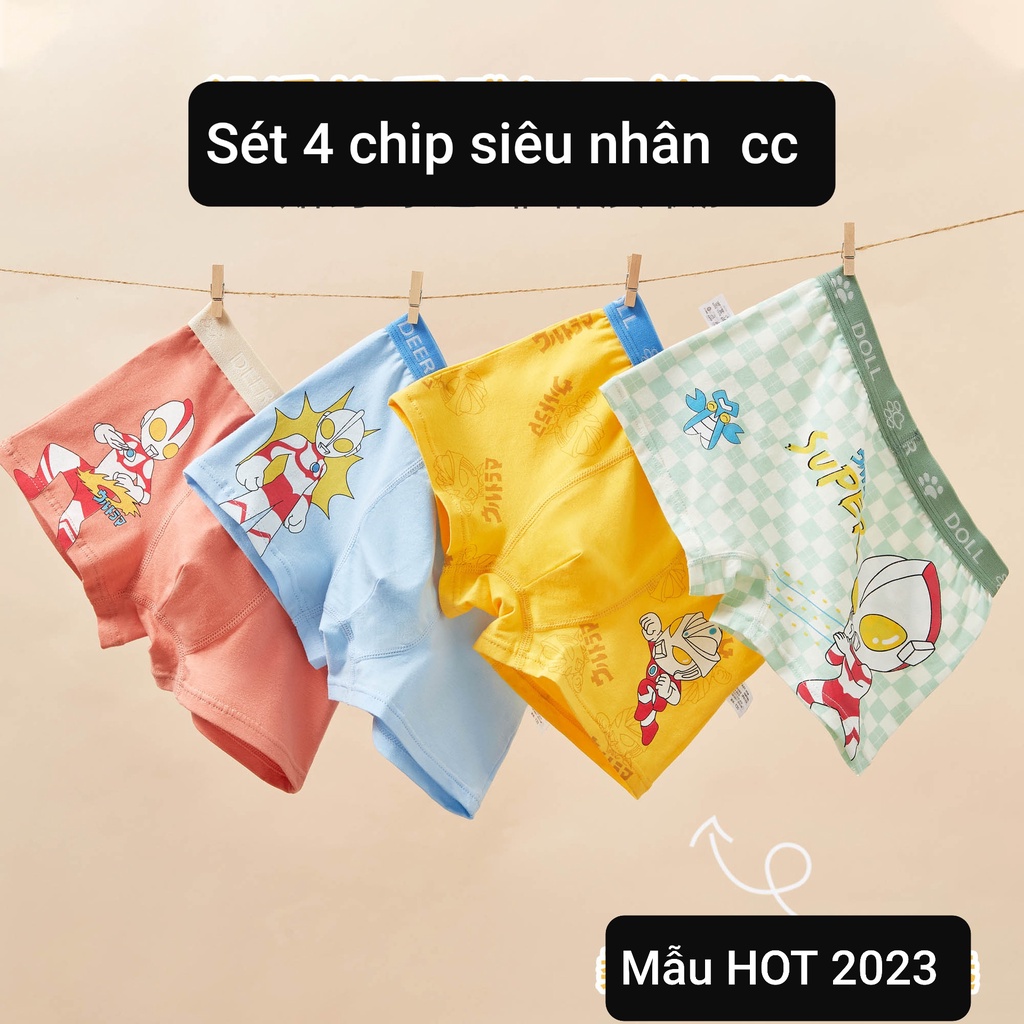 Chip đùi cho bé , quần lót trẻ em chất cotton đa dạng mẫu và màu từ 9-40kg