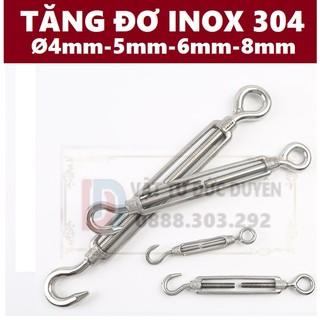 Tăng đơ dây cáp Ø [ 4mm -5mm -6mm-8mm ] INOX 304