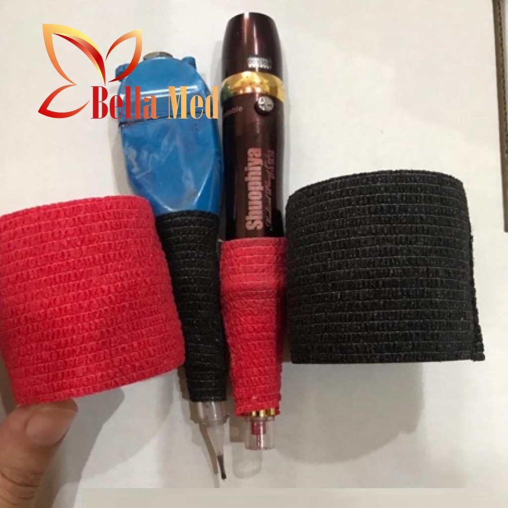 Băng dính vải, băng quấn máy phun xăm chống trơn trượt chuyên dụng
