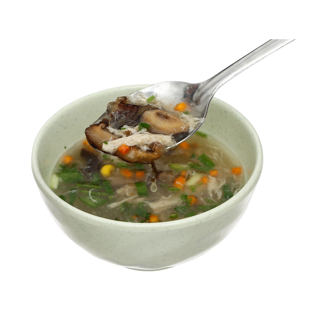 Súp nấm chay I-SOUP 50g túi 05 viên Gomi Food