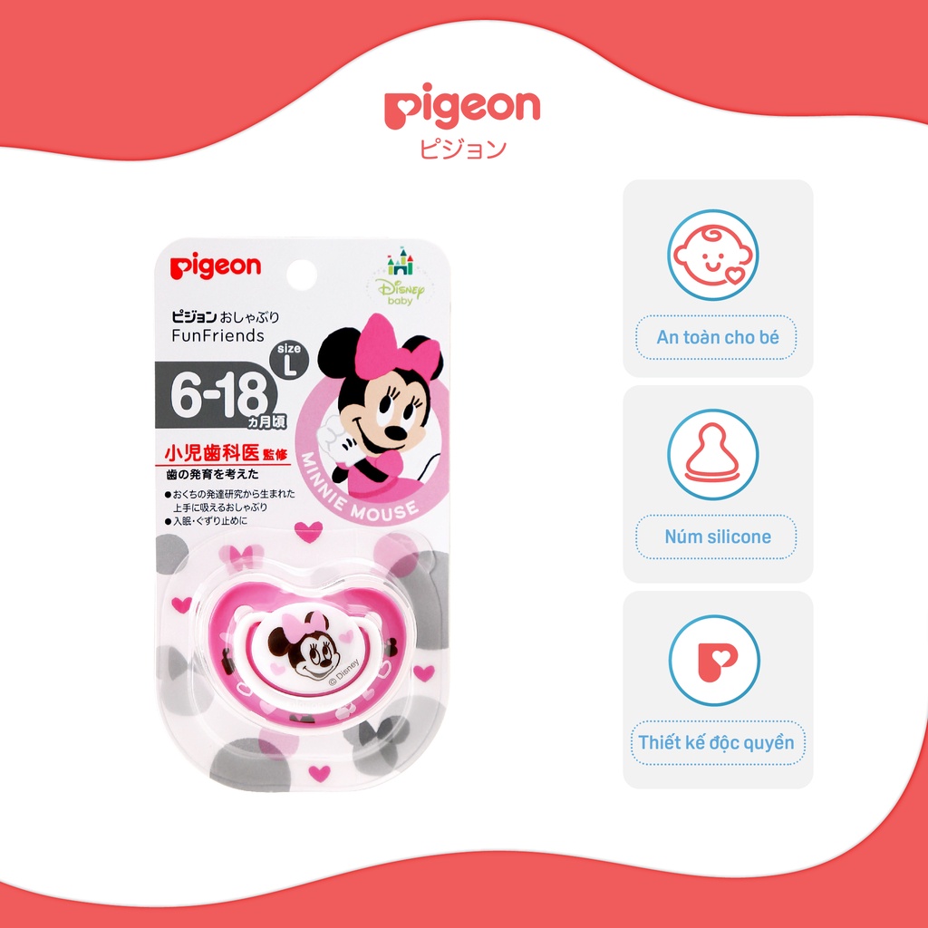 Ty Ngậm Funfriends Disney Minnie Pigeon (size S/M/L)