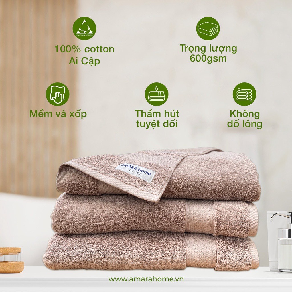 Set Khăn cotton Ai Cập