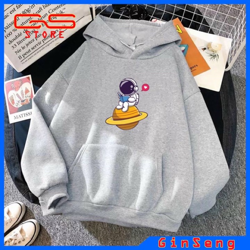 ÁO HOODIE NAM NỮ PHI HÀNH GIA ĐỌC SÁCH