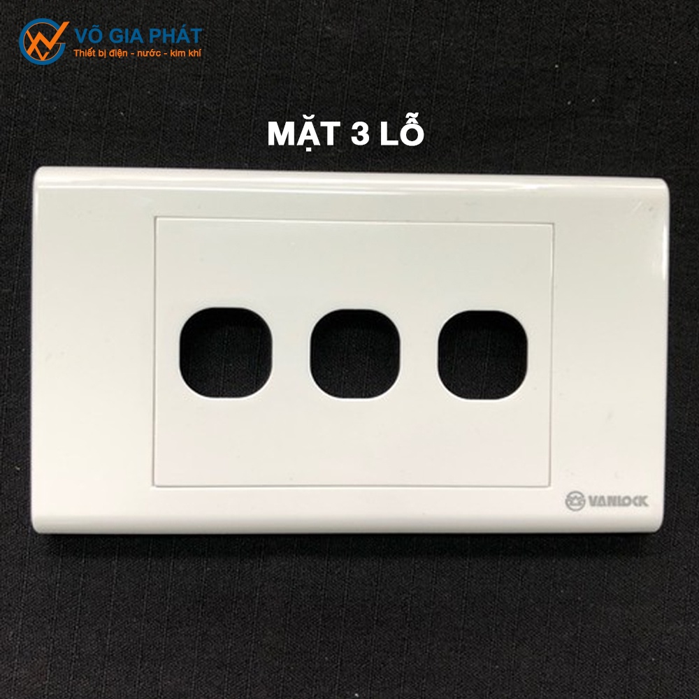 Mặt hạt công tắc Sino - Mặt 1-2-3-4-5-6 lỗ