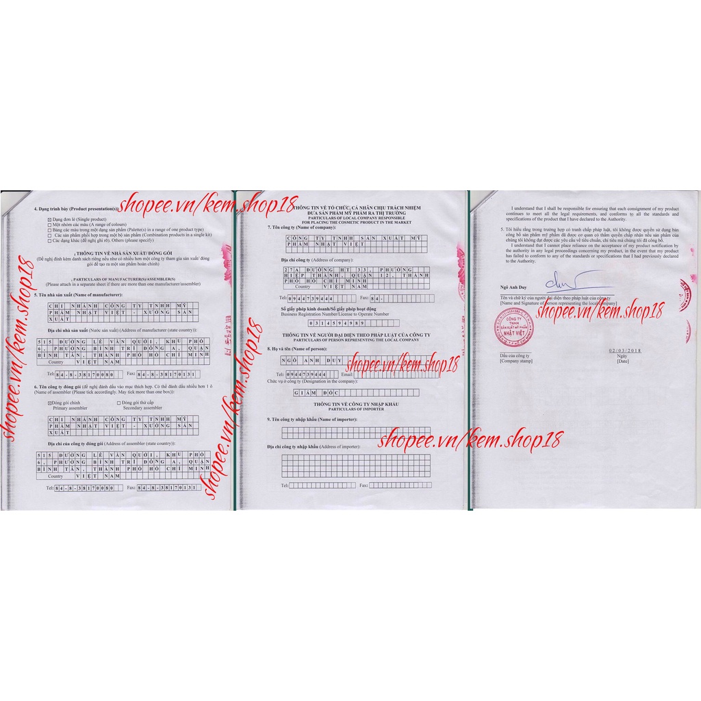 SERUM TÁI TẠO DA NHÂN SÂM Loại Mạnh Chính Hãng SẮC DƯỢC THIÊN 30ml - cải thiện nám tàn nhang xóa mụn tri kỷ da đẹp