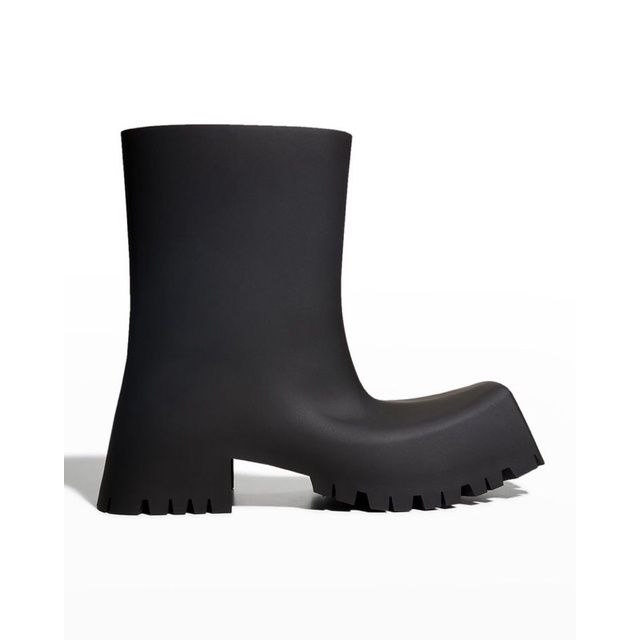 boots cao cổ cao su mũi vuông đi mưa unisex đủ size nam, nữ (sẵn 43)