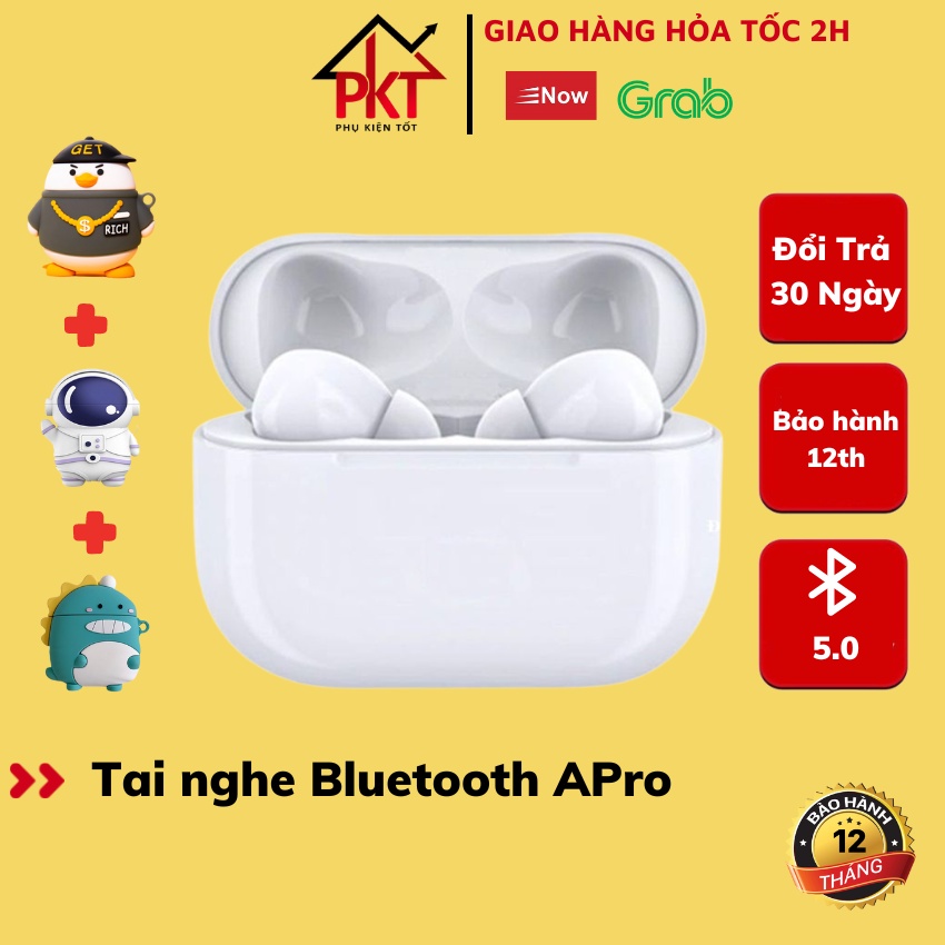 Tai nghe Bluetooth AlPro Không Dây Pin Trâu, Full Chức Năng, Định Vị, Đổi Tên, Chính Hãng PKT