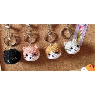[ Handmade ] Móc khoá len bé mèo 🐱