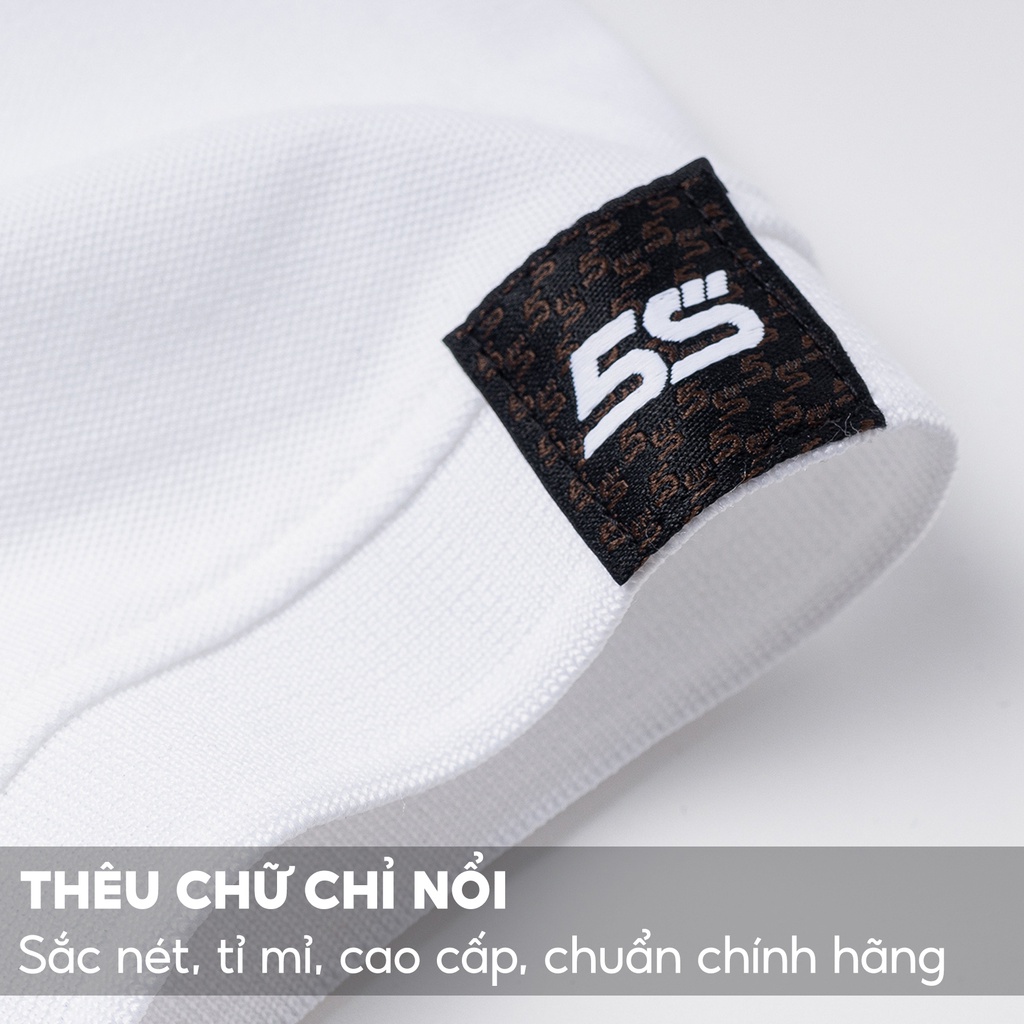 Áo Polo Nam Phối Màu Có Cổ 5S, Chất Liệu Cao Cấp, Thoáng Mát, Thấm Hút Tốt (APC23012-01) | BigBuy360 - bigbuy360.vn