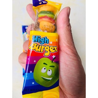 Kẹo dẻo trái cây hình Hamburger mini 11gram - ( Lẻ )