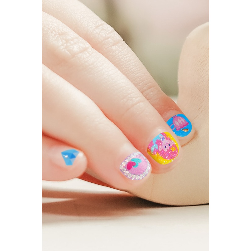 Đồ Chơi Hình Xăm Và Dán Móng Tay Nail Stickers And Tattoos - Cho Bé Từ 3 Tuổi+ (Hiệu TOI)