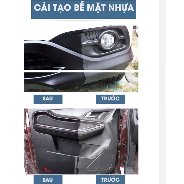 Chai xịt phục hồi nhựa xe hơi thông dụng đa năng lvn 08 - phục hồi lớp phủ - ảnh sản phẩm 6