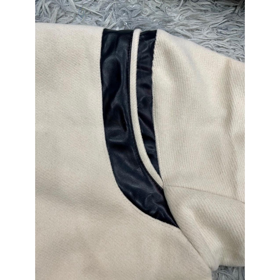 ÁO BOMBER TEDDY SAIN LAURENT , ÁO BOMBER NAM NỮ UNISEX