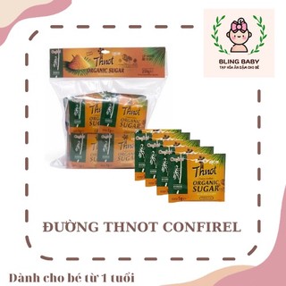 Đường thốt nốt hữu cơ thnot confirel gói nhỏ 5g