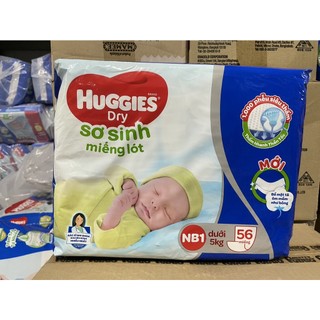 Miếng lót huggies nb1 56 miếng, <5kg