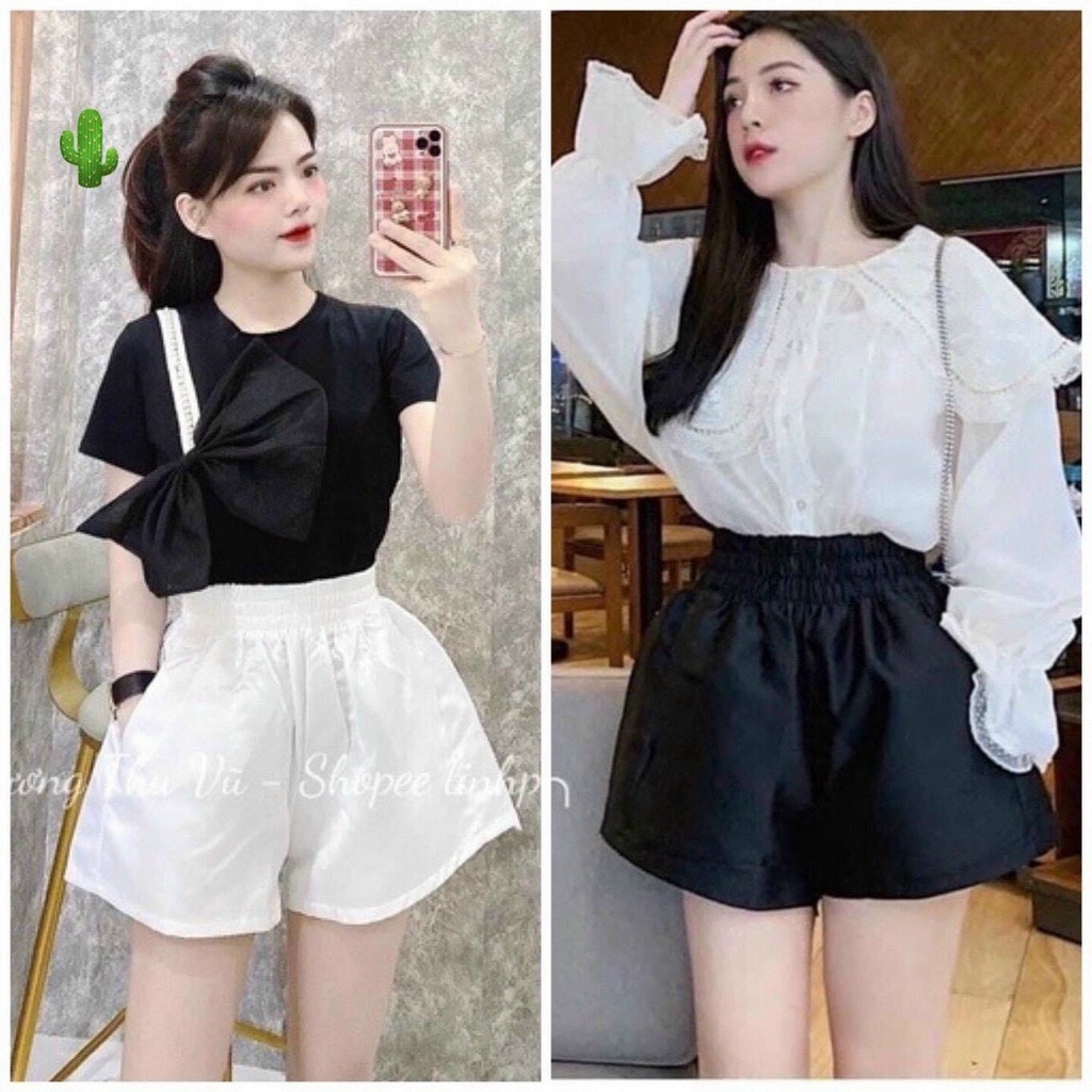 Quần đùi ttacta lưng chun siêu cao chất dày dặn PC_NXboutique