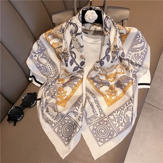 Khăn lụa thời trang cao cấp - khăn choàng áo 90*90cm