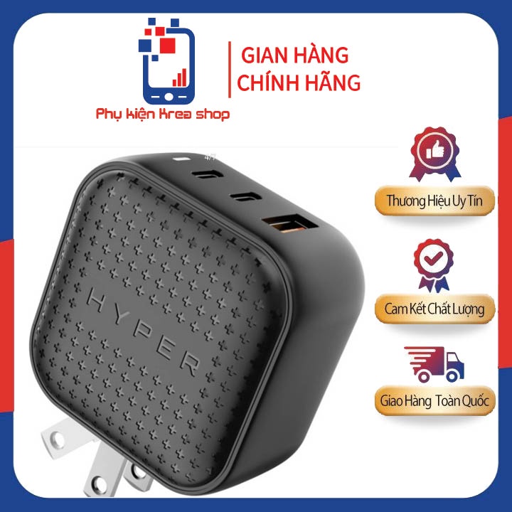 SẠC NHANH ĐA CỔNG PD/QC3.0 VÀ PPS HYPER JUICE 66W GAN CHARGER