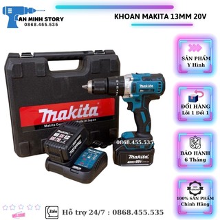 Máy khoan 13mm MKT 20V Động Cơ Không Chổi Than ,Hàng cao cấp