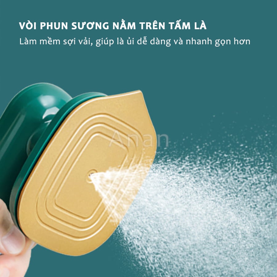 Bàn Là Hơi Nước Cầm Tay Du Lịch Mini, Bàn Ủi Hơi Nước Gấp Gọn Tiện Ích Cho Gia Đình, Dễ Dàng Mang Theo Khi Đi Du Lịch