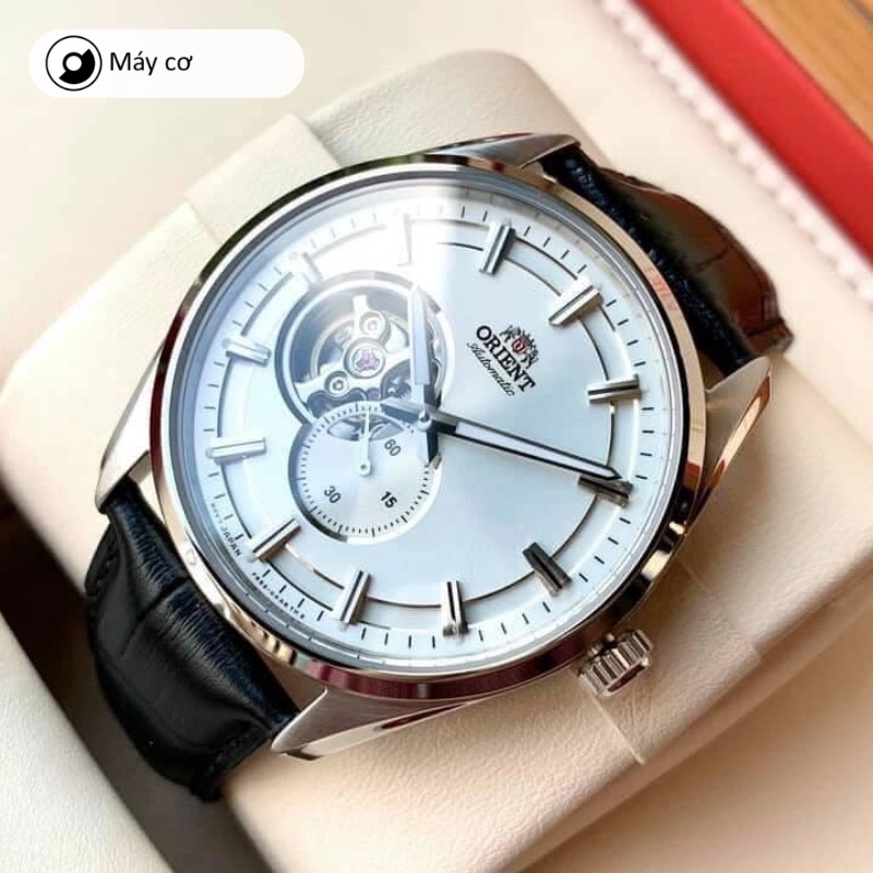 Đồng hồ nam Orient Watch Vintage RA-AR000 máy lộ cơ automatic mặt kính sapphire chống xước dây da đeo tay chính hãng