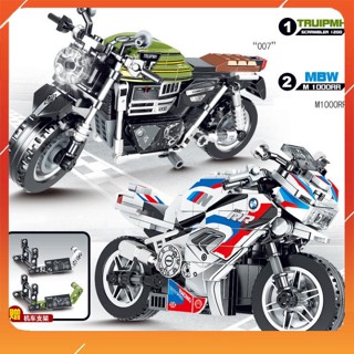 [HOT]  Bộ lắp ráp xếp hình Lego Xe motor CBR, Lego xe máy phân khối lớn, mô hình xe moto hàng tốt