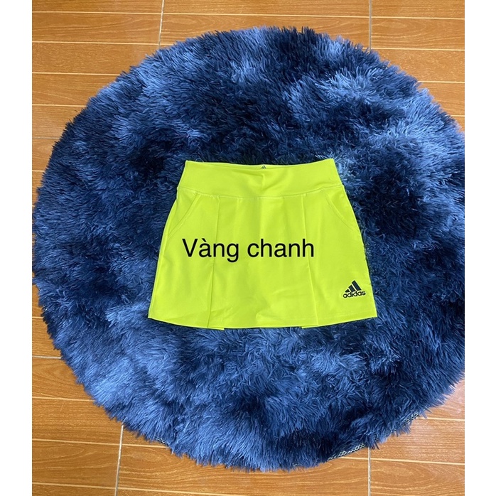 Váy tennis, cầu lông nữ túi 2 bên chất thun co giãn, quần bên trong