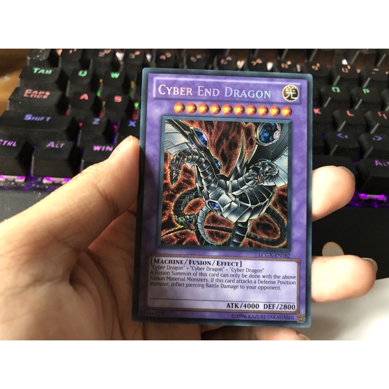 Thẻ bài Yugioh Cyber End Dragon - Secret Rarre