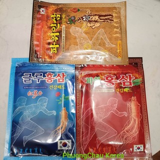 Cao dán hồng sâm Hàn Quốc giảm đau nhức hiệu quả