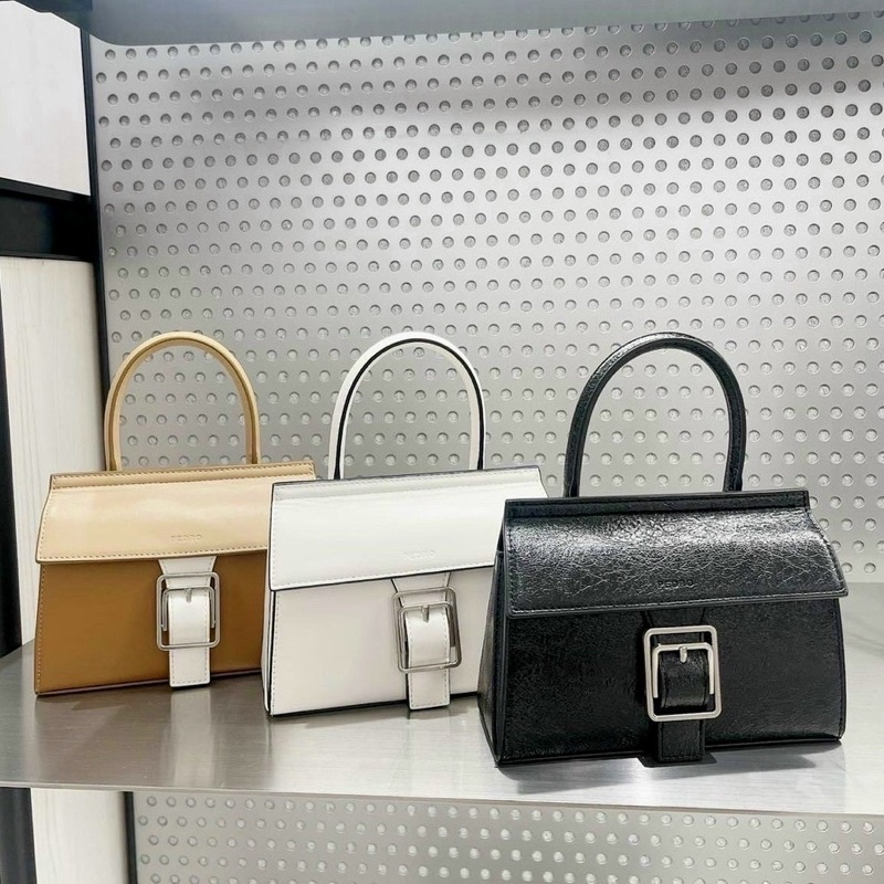 Túi Xách Nữ Cầm Tay & Đeo Chéo Nắp Gập Khoá Kim Loại Size 18 (Chuẩn Hãng Loại 1)