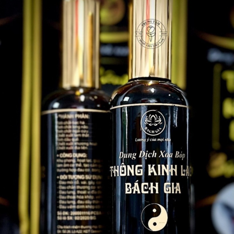 Dung dịch xoa bóp Bách Gia