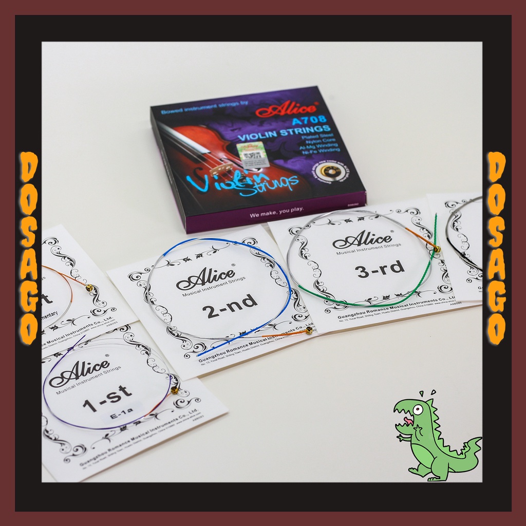 Chính hãng - Dây đàn Alice A708 dành cho đàn Violin cao cấp