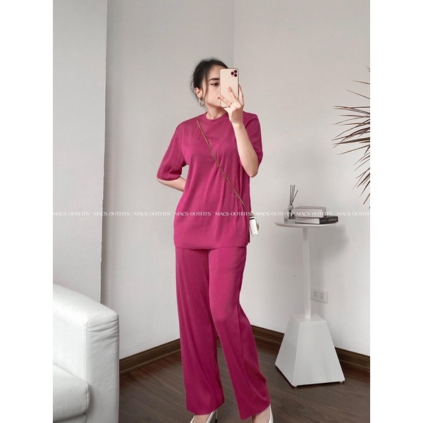 Set Bộ Tăm Dáng Suông Màu Trơn Xinh Mã ĐH2